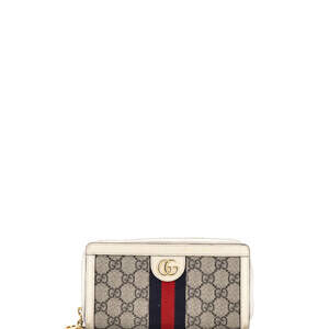 Gucci Ophidia Zip Around Wallet GG Coated Canvas